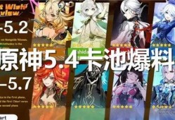 原神卡池爆料最新,神秘角色即将登场，惊喜不断！